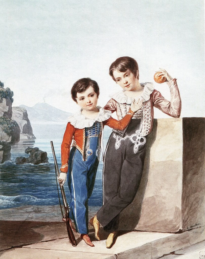 Ritratto di Andrey Pavlovich e Pyotr Pavlovich Shuvalov